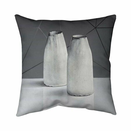FONDO 26 x 26 in. Vases-Double Sided Print Indoor Pillow FO2793781